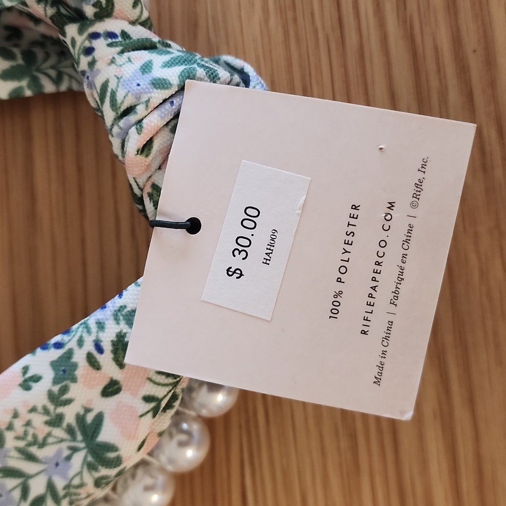 RIFLE PAPER CO. Lottie Pearl - Headband - Picture 4 of 4